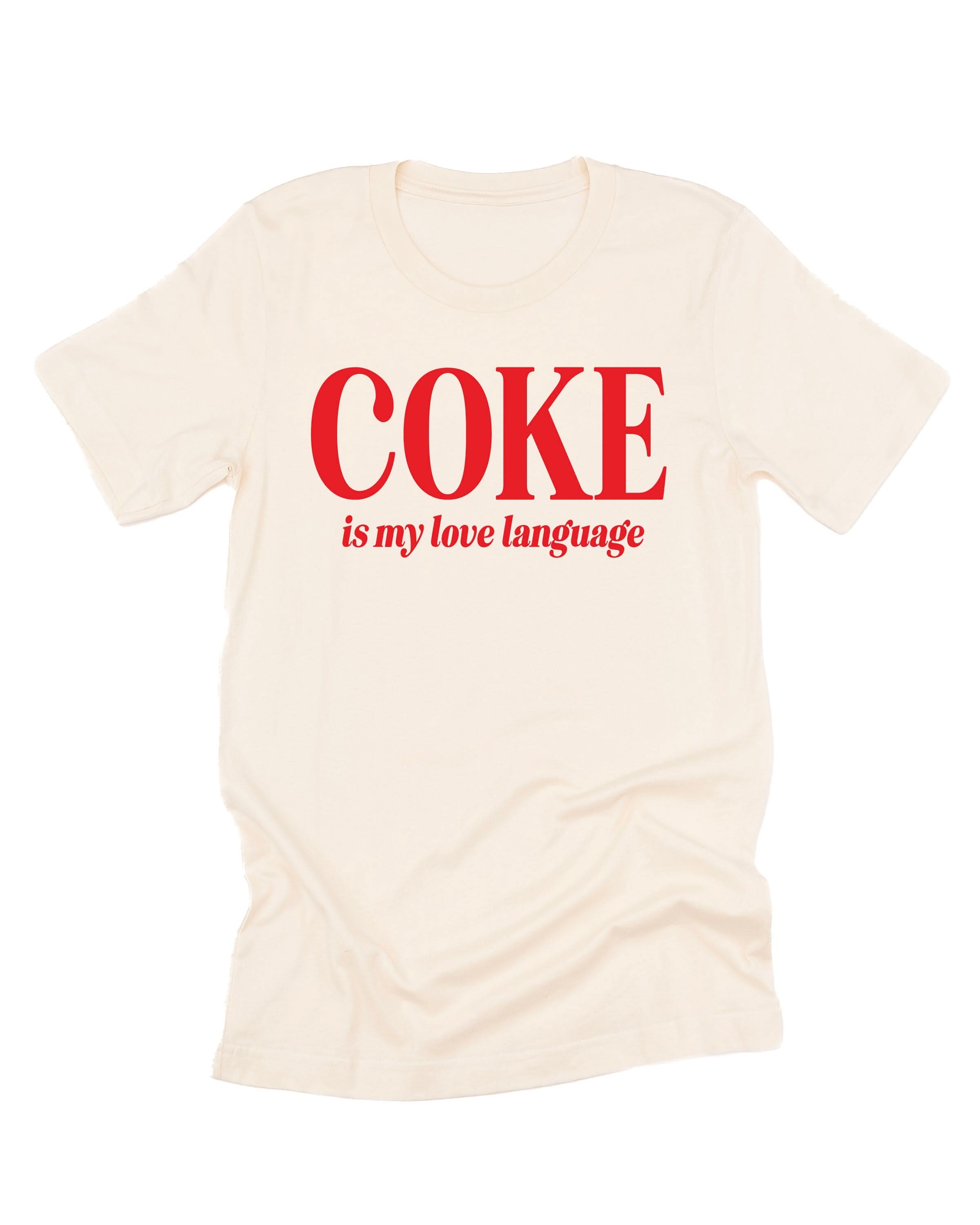 "_____" Is My Love Language (Choose Your Beverage) - Unisex Tee Little Mama Shirt Shop