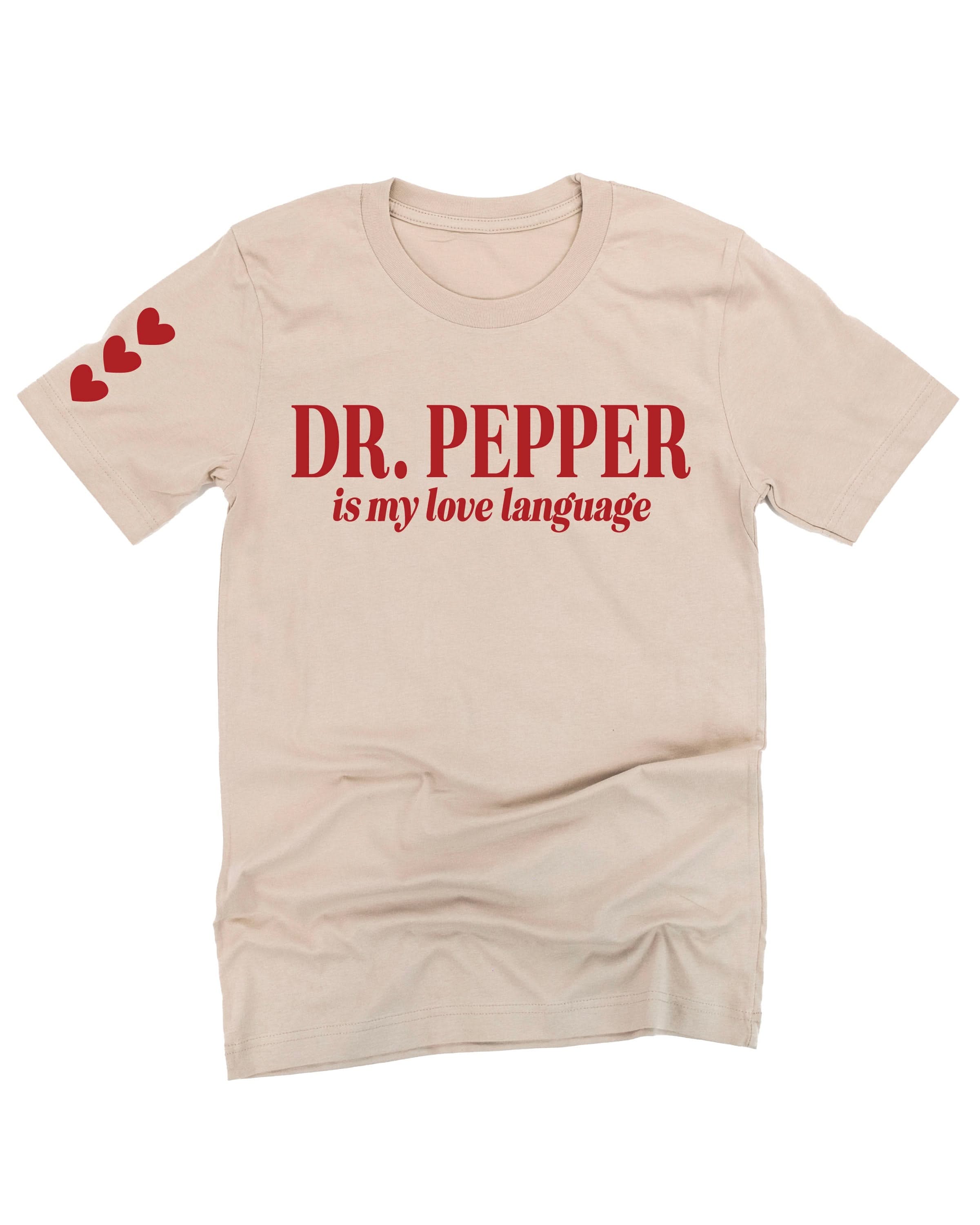 "_____" Is My Love Language (Choose Your Beverage) - Unisex Tee Little Mama Shirt Shop