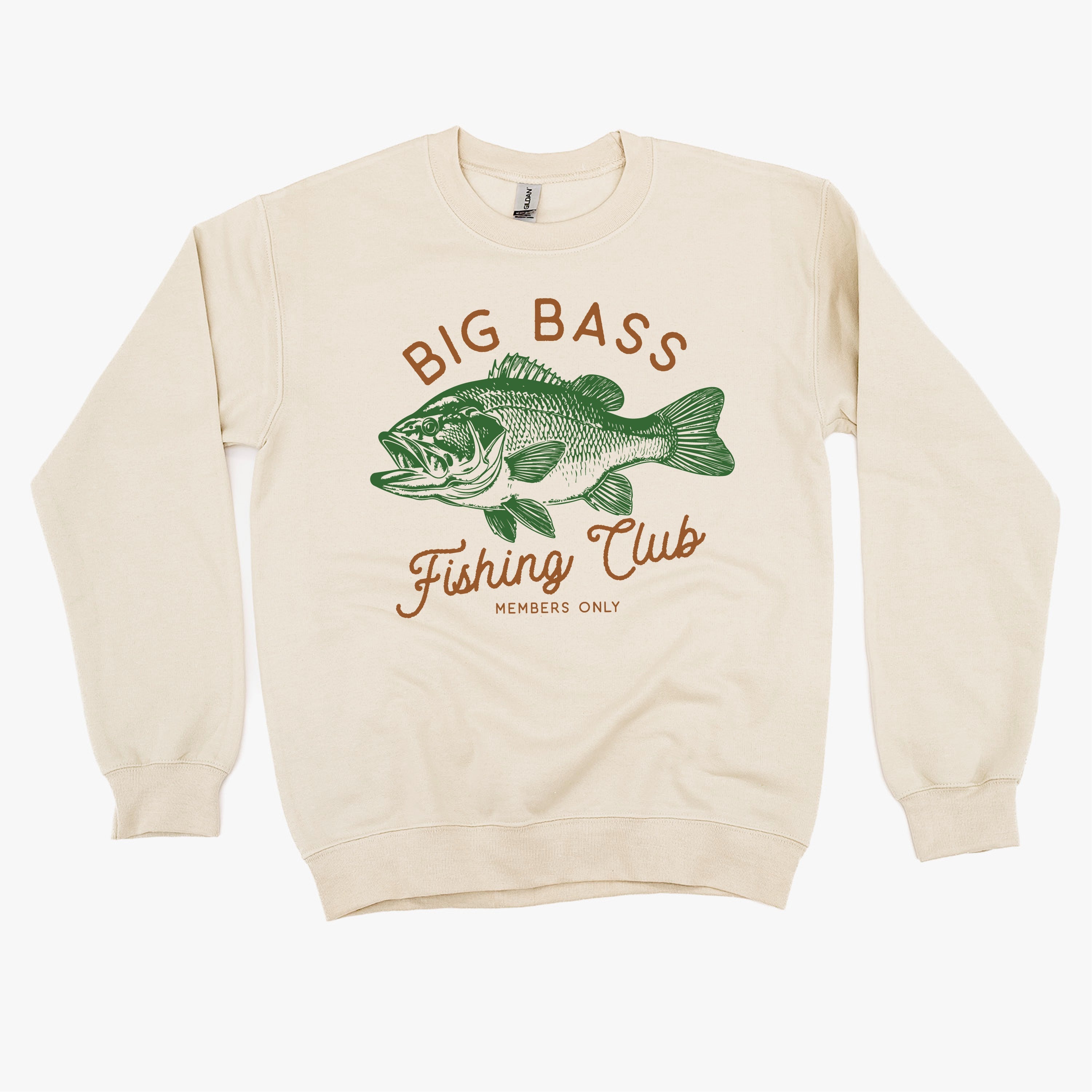 Big Bass Fishing Club - BASIC Fleece Little Mama Shirt Shop LLC