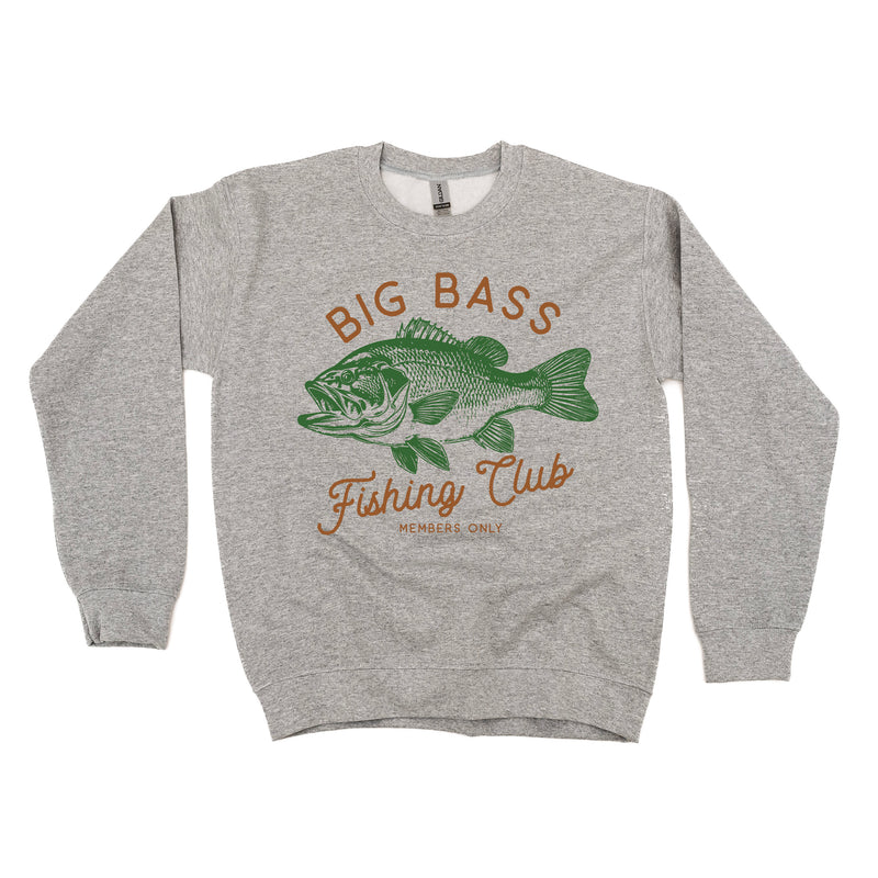 Big Bass Fishing Club - BASIC FLEECE CREWNECK