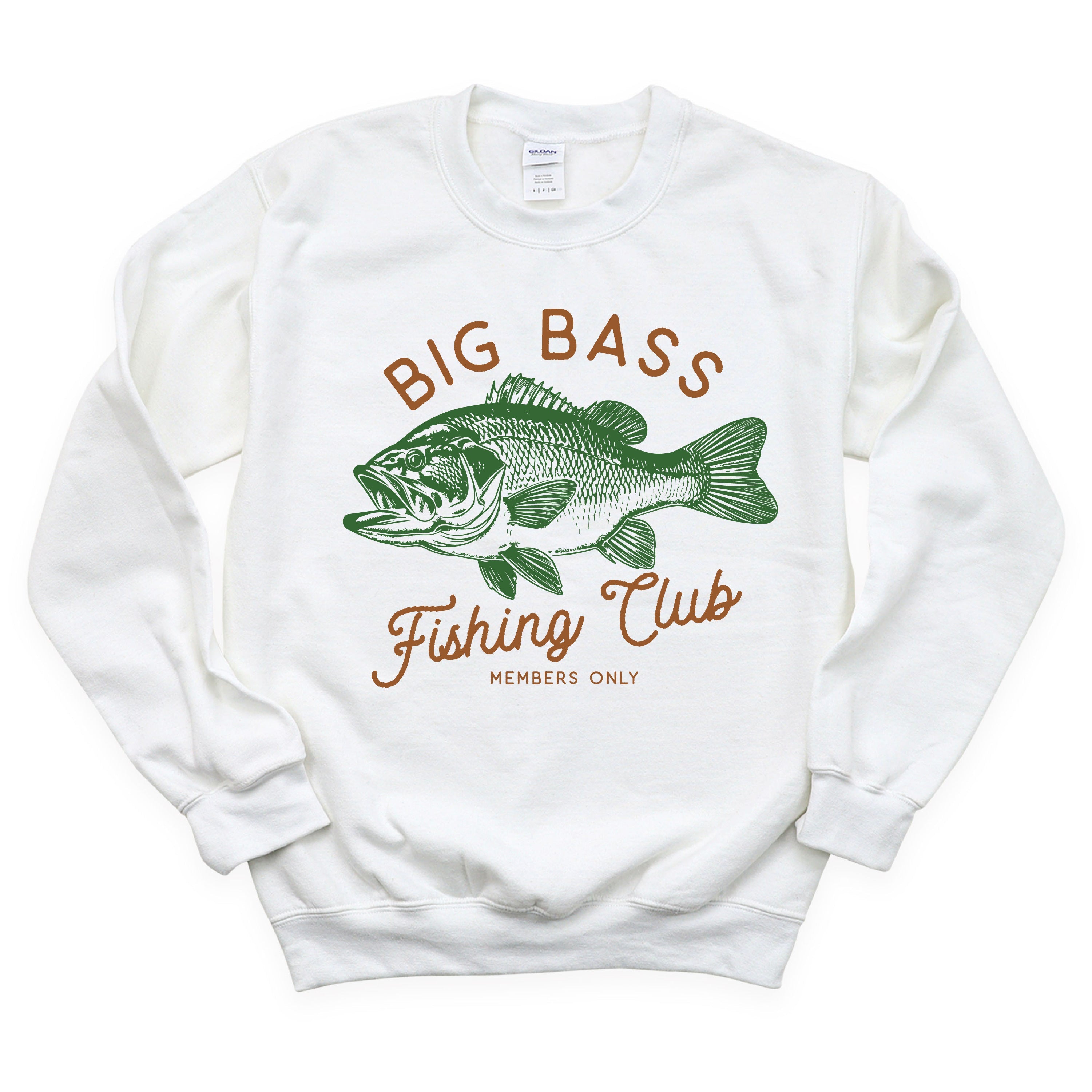 Big Bass Fishing Club - BASIC Fleece Little Mama Shirt Shop LLC
