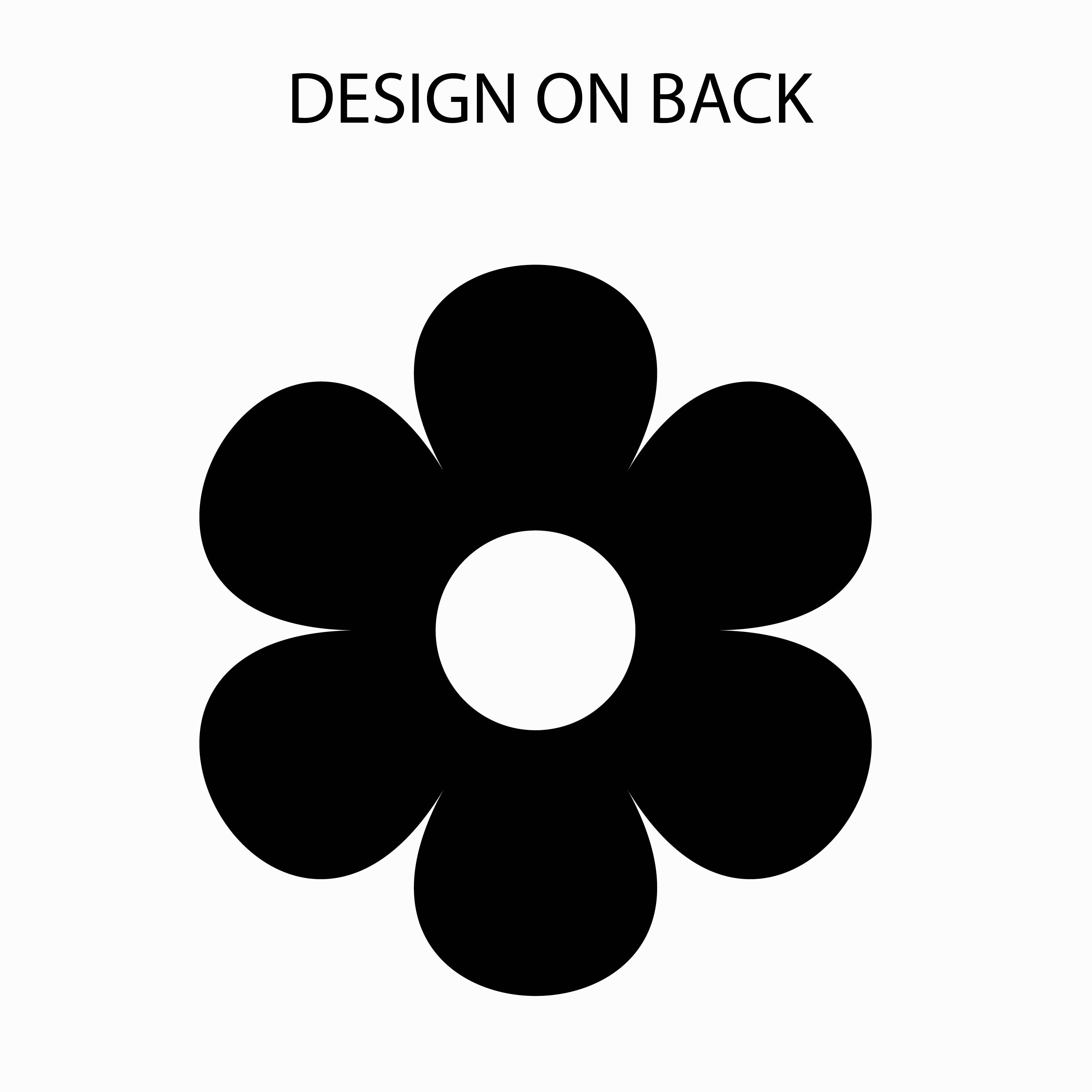  Big Flower on Back) - SHORT SLEEVE COMFORT COLORS TEE Little Mama Shirt Shop