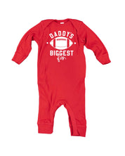 Daddy's Biggest Fan - (Choose your Sport) - Infant Sleeper Little Mama Shirt Shop