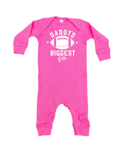 Daddy's Biggest Fan - (Choose your Sport) - Infant Sleeper Little Mama Shirt Shop