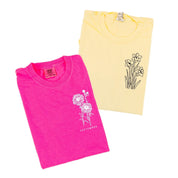 Birth Flowers (Choose Your Month/Flower) - Comfort Colors Tee Little Mama Shirt Shop