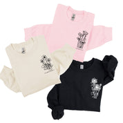 Birth Flowers (Choose Your Month/Flower) - BASIC Fleece Little Mama Shirt Shop LLC