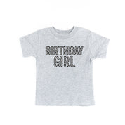 Birthday Girl - Block Font Checkers - Child Tee Little Mama Shirt Shop
