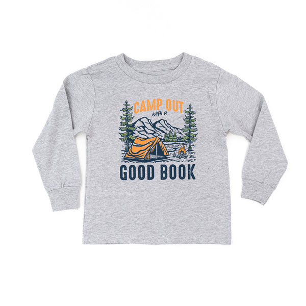 Camp Out with a Good Book - Long Sleeve Child Shirt