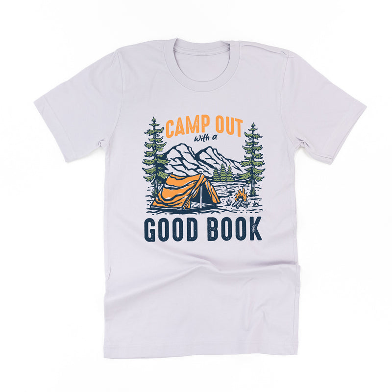 Camp Out with a Good Book - Unisex Tee