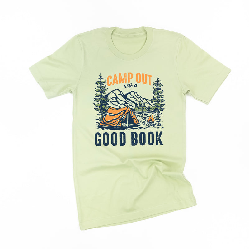 Camp Out with a Good Book - Unisex Tee