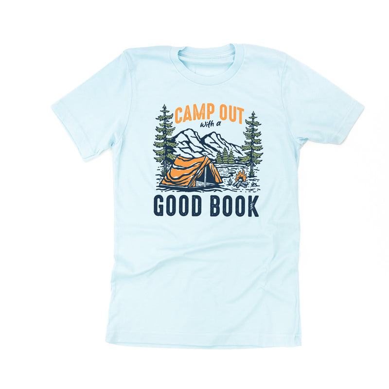 Camp Out with a Good Book - Unisex Tee