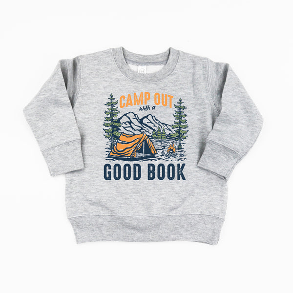 Camp Out with a Good Book - Child Sweater