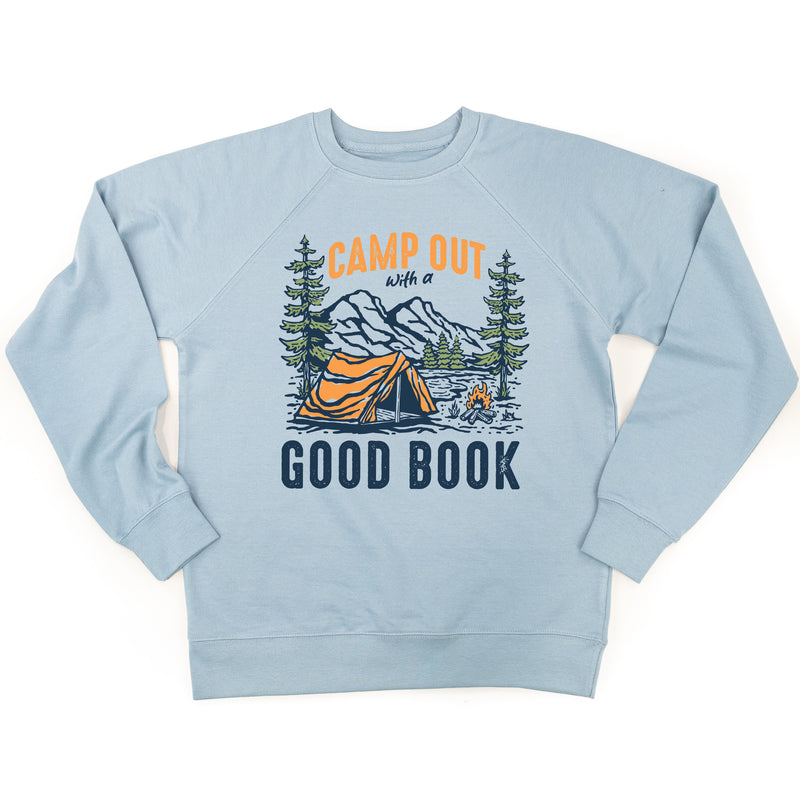 Camp Out with a Good Book - Lightweight Pullover Sweater