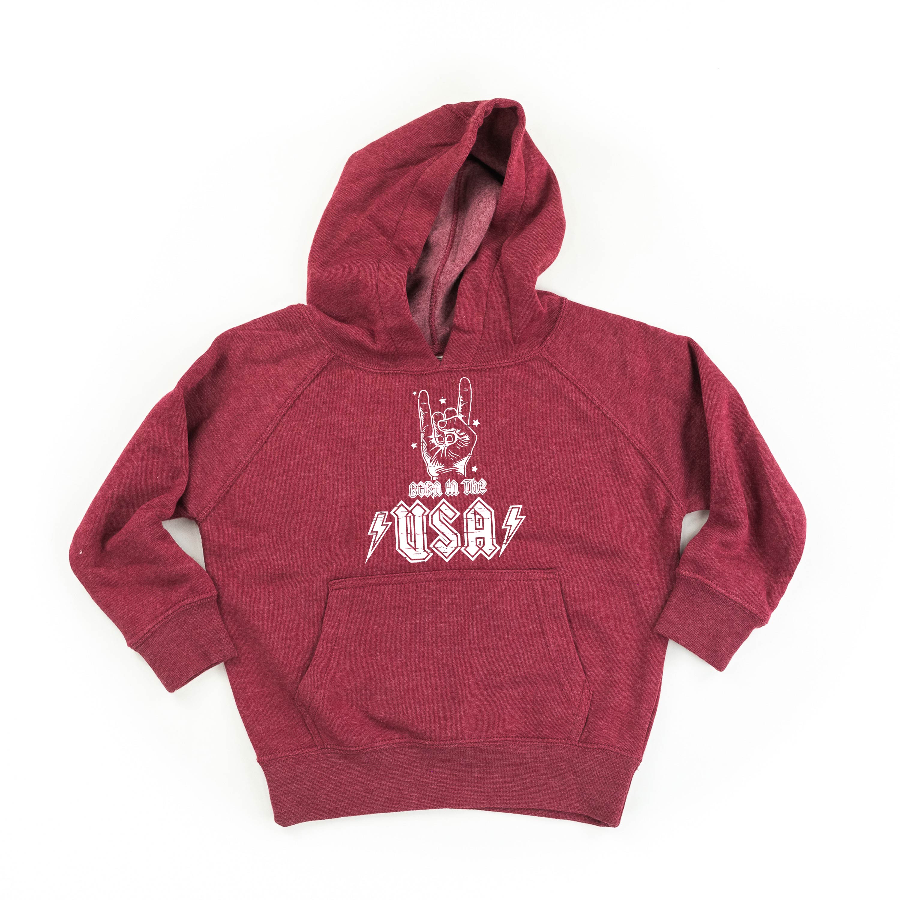 Born In The USA - Child HOODIE Little Mama Shirt Shop LLC