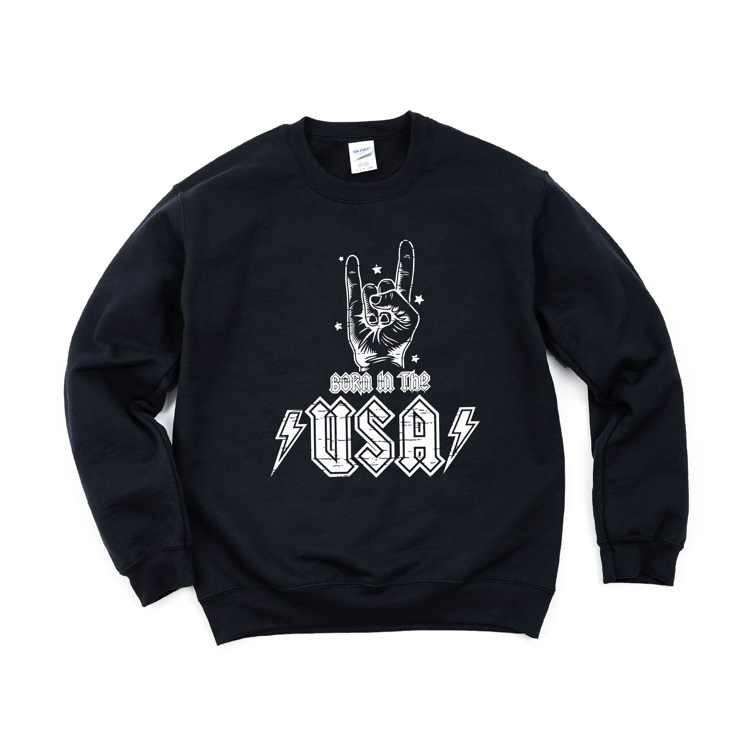 Born In The USA - BASIC Fleece Little Mama Shirt Shop LLC