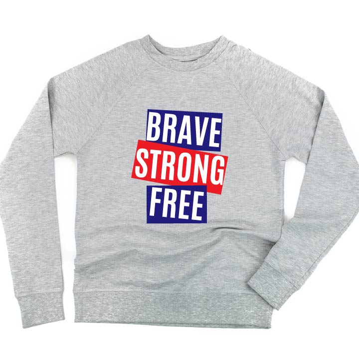 Brave Strong Free - Lightweight Pullover Sweater
