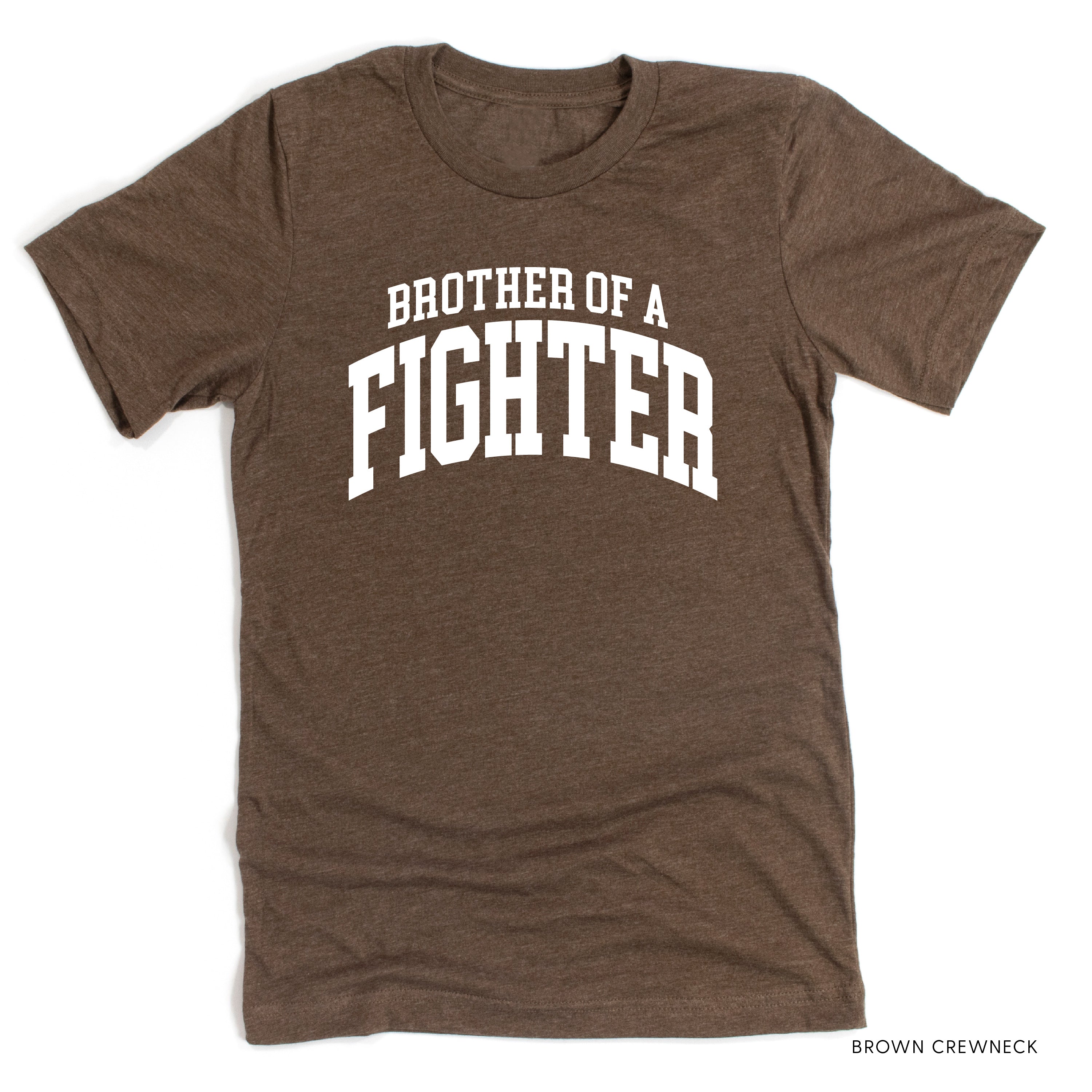 Brother of a Fighter - Varsity - Unisex Tee Little Mama Shirt Shop