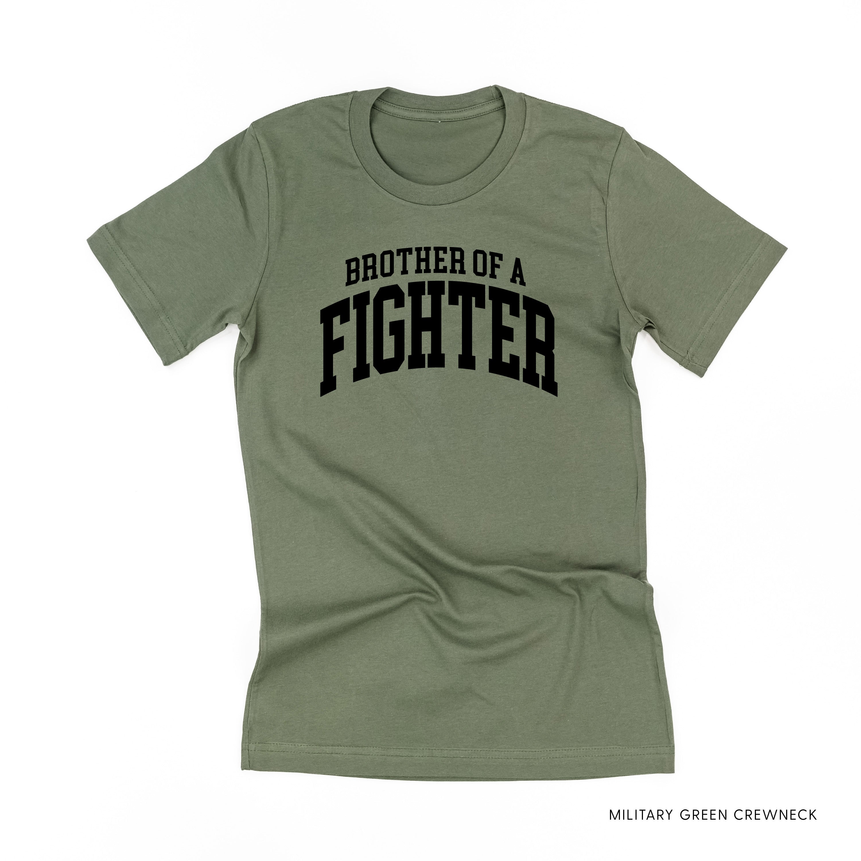 Brother of a Fighter - Varsity - Unisex Tee Little Mama Shirt Shop