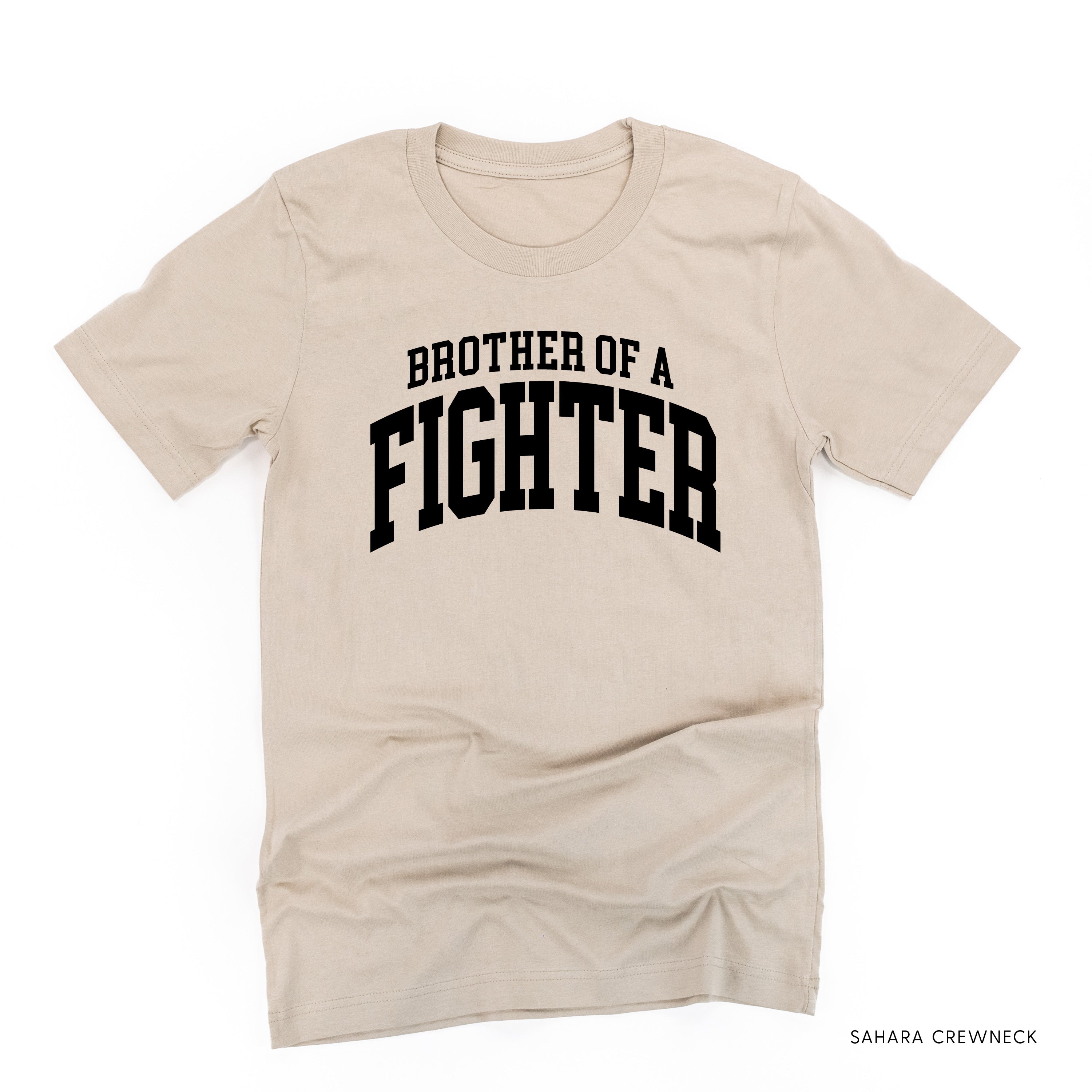 Brother of a Fighter - Varsity - Unisex Tee Little Mama Shirt Shop