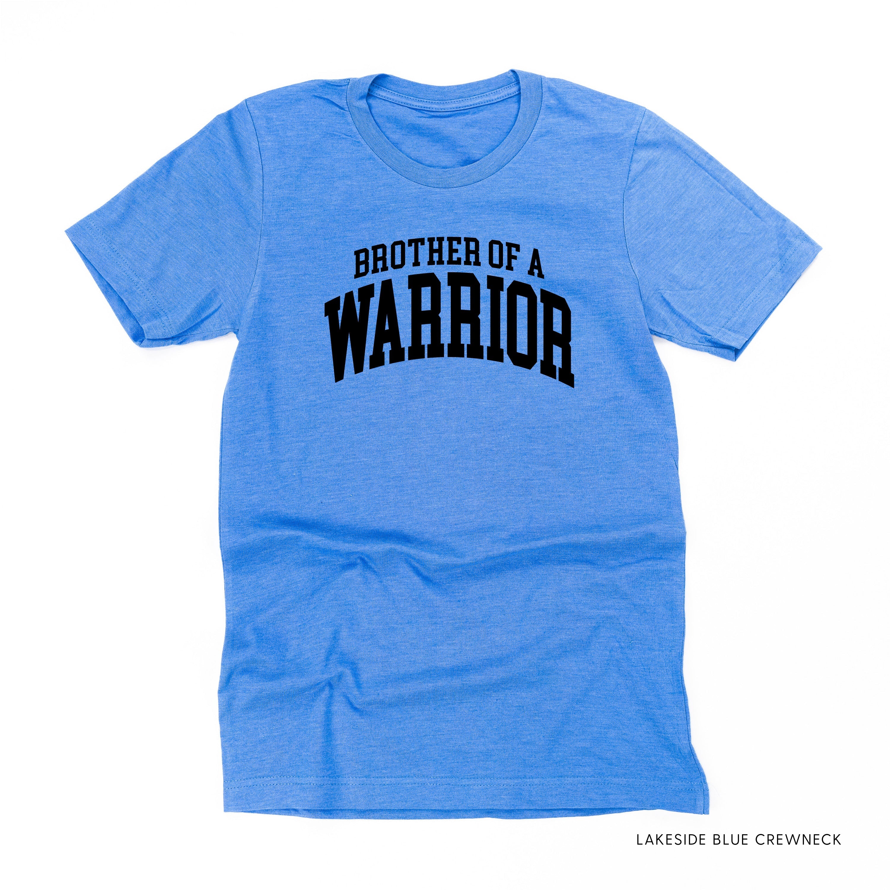 Brother of a Warrior - Varsity - Unisex Tee Little Mama Shirt Shop