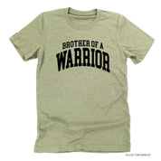 Brother of a Warrior - Varsity - Unisex Tee Little Mama Shirt Shop