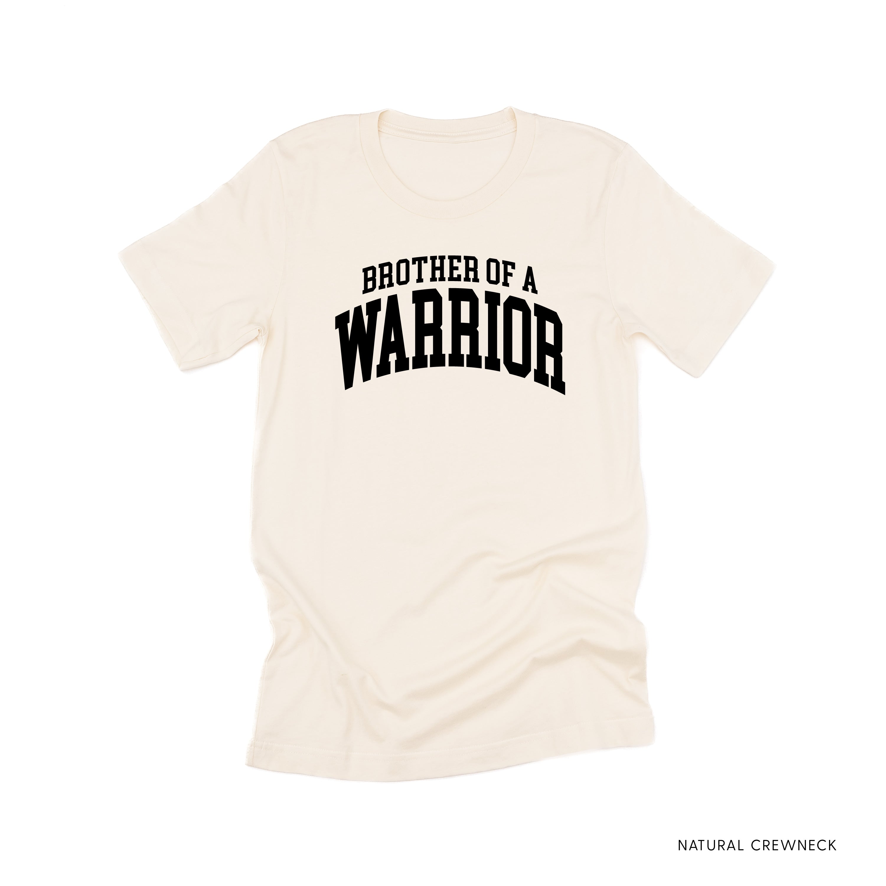 Brother of a Warrior - Varsity - Unisex Tee Little Mama Shirt Shop