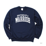 Brother of a Warrior - Varsity - BASIC FLEECE CREWNECK