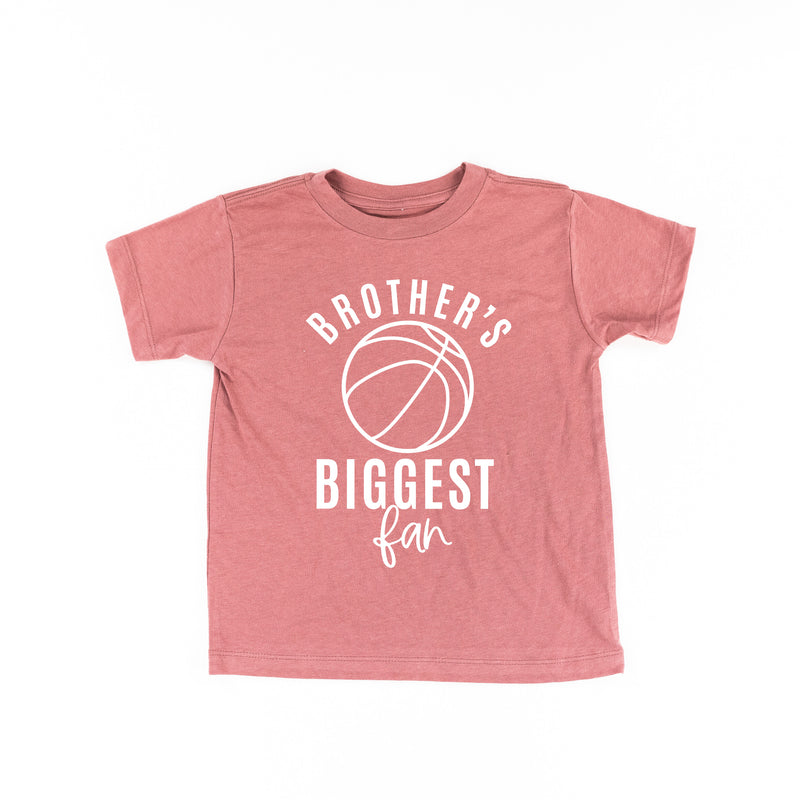 Brother's Biggest Fan - (Basketball) - Short Sleeve Child Shirt