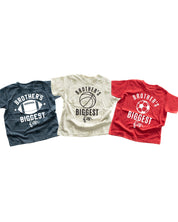 Brother's Biggest Fan - (Choose Your Sport) - Child STAR Tee Little Mama Shirt Shop