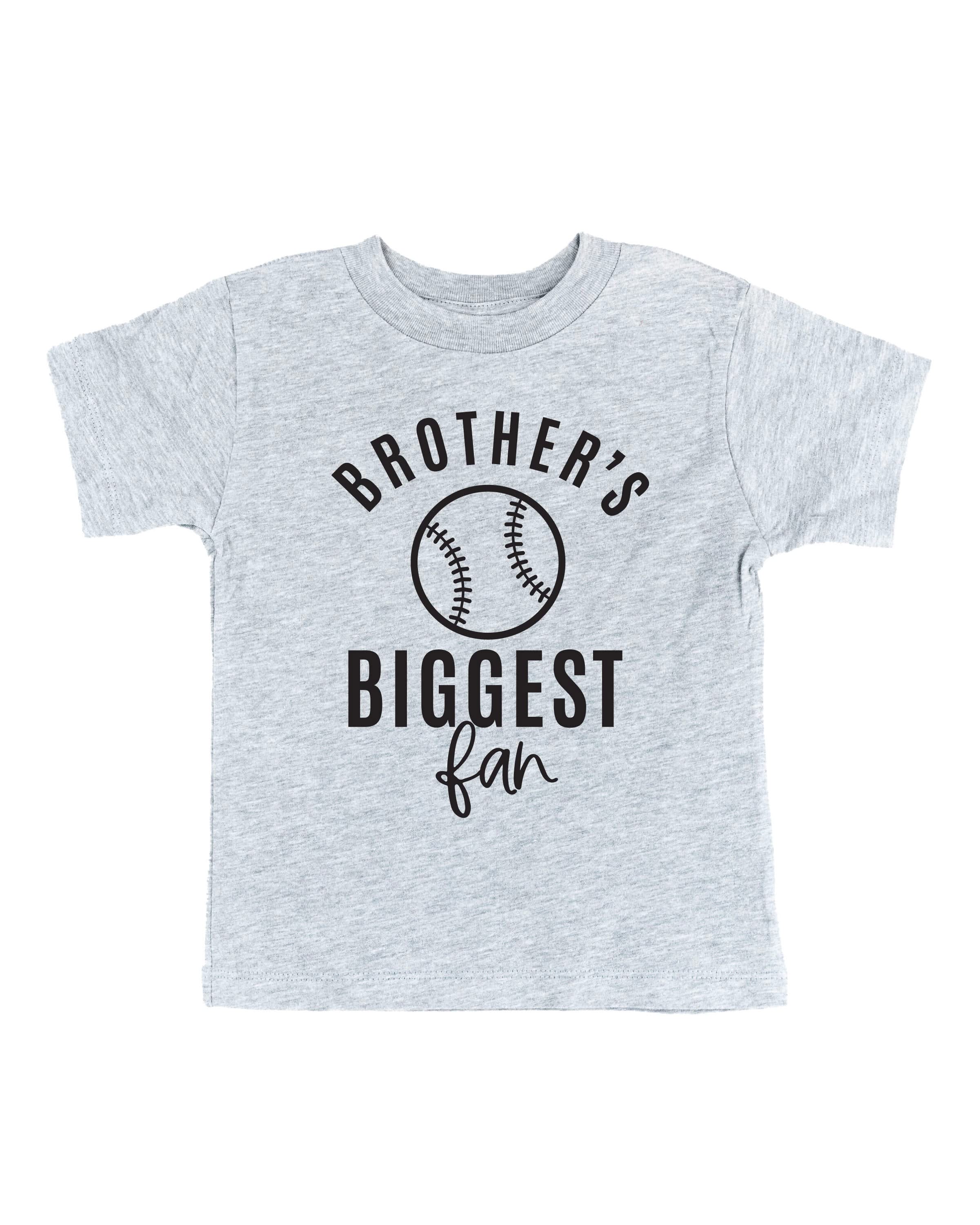 Brother's Biggest Fan - (Choose your Sport) - Child Tee Little Mama Shirt Shop