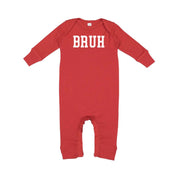 Bruh - Baby Sleeper Little Mama Shirt Shop
