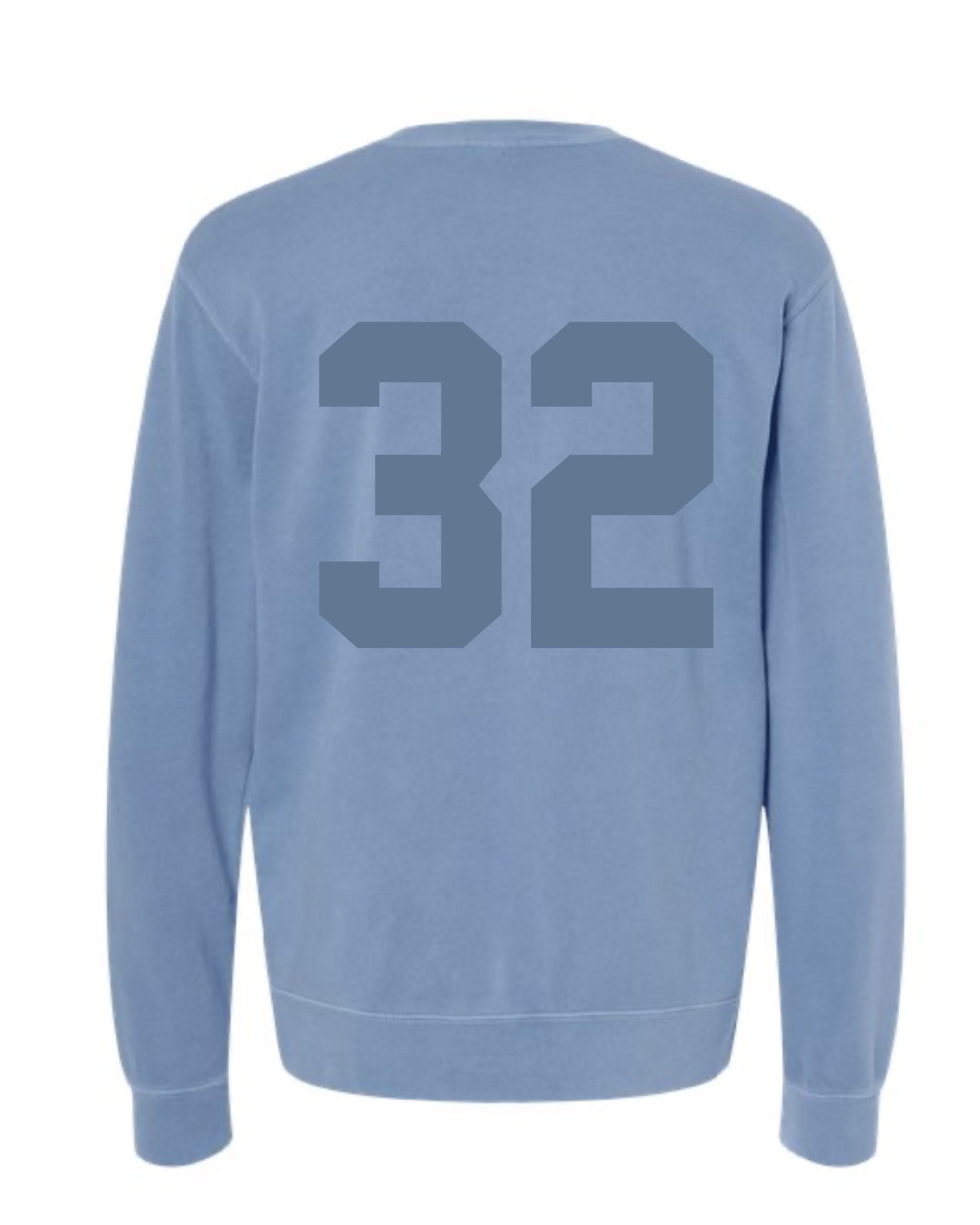 Custom Teacher Crewneck - Pigment Crewneck Little Mama Shirt Shop LLC