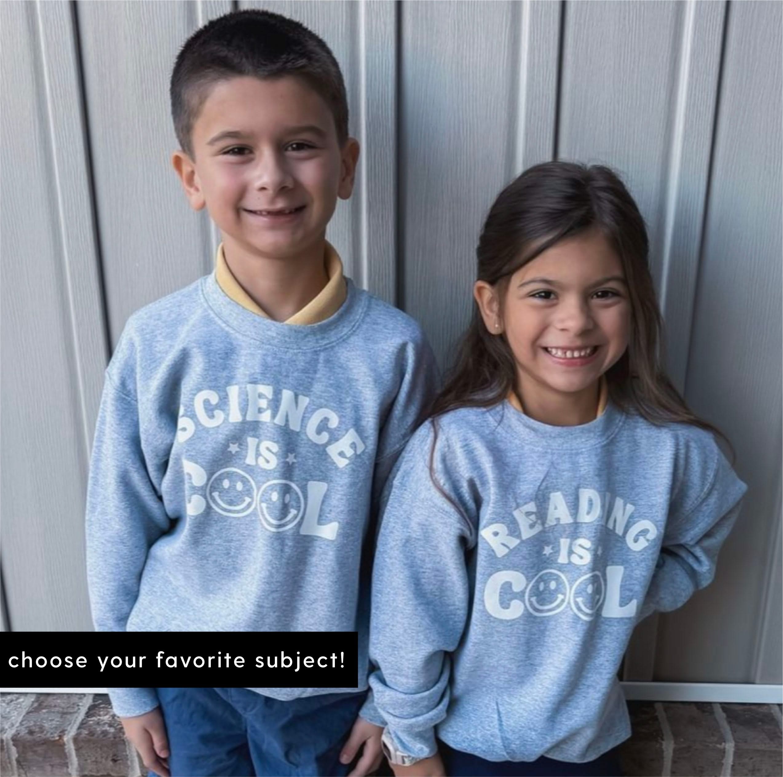 BTS - "_____ Is Cool" - (Choose Your Subject) - Child Sweater Little Mama Shirt Shop