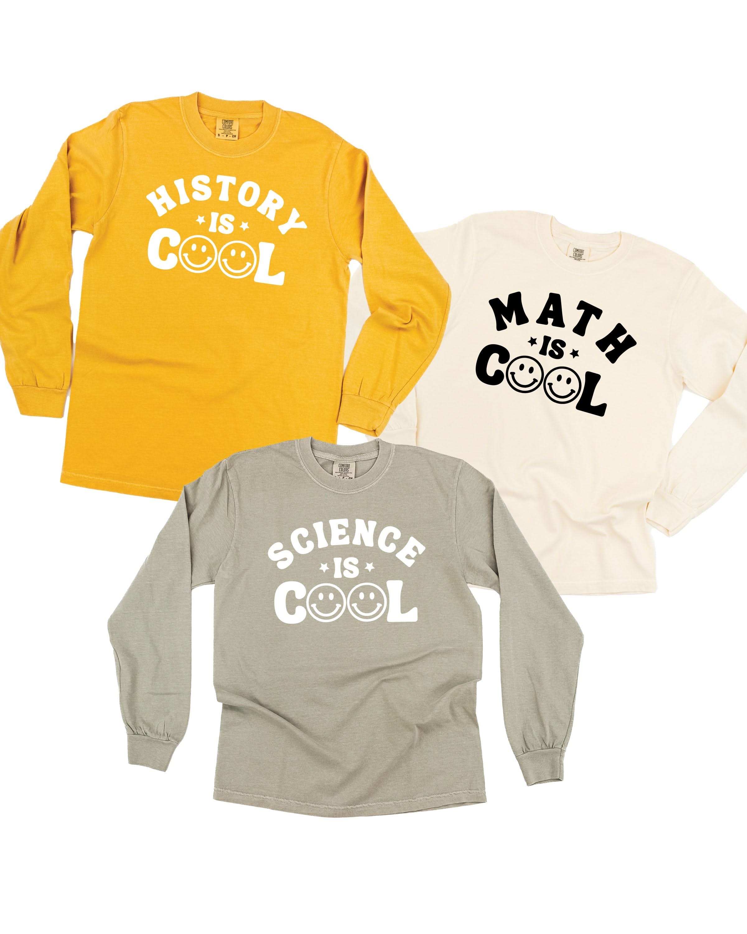 BTS - "_____ Is Cool" - (Choose Your Subject) - Long Sleeve Comfort Colors Tee Little Mama Shirt Shop
