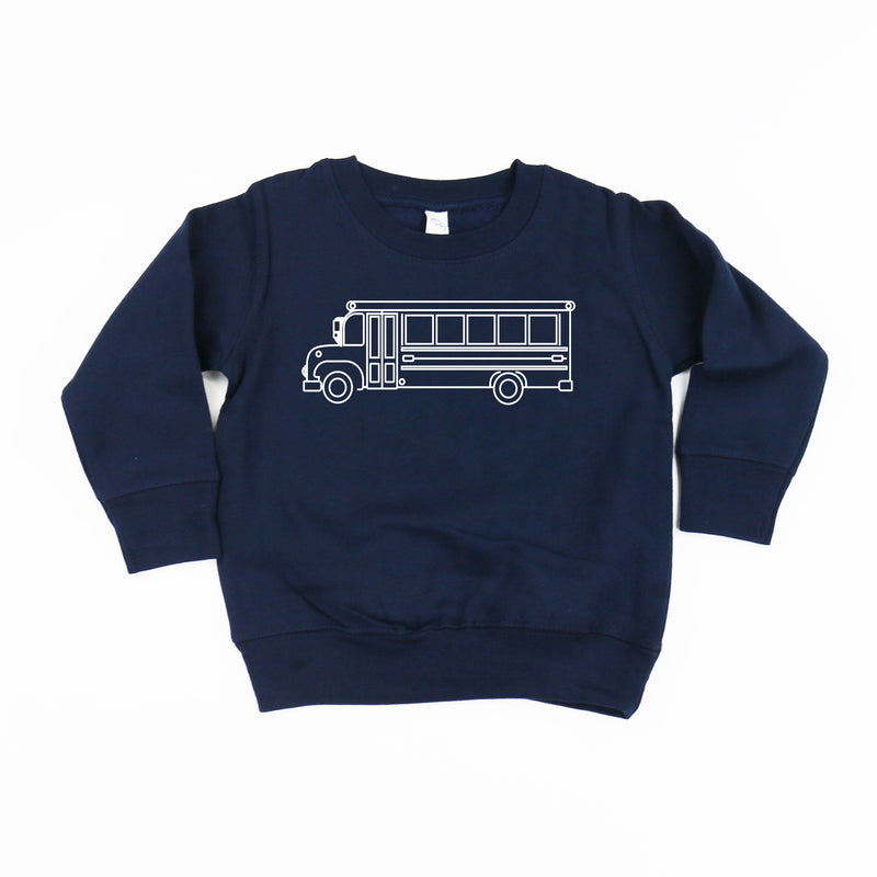 SCHOOL BUS - Minimalist Design - Child Sweater