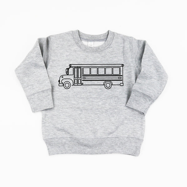 SCHOOL BUS - Minimalist Design - Child Sweater