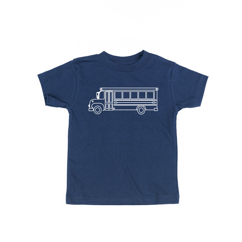 SCHOOL BUS - Minimalist Design - Short Sleeve Child Shirt