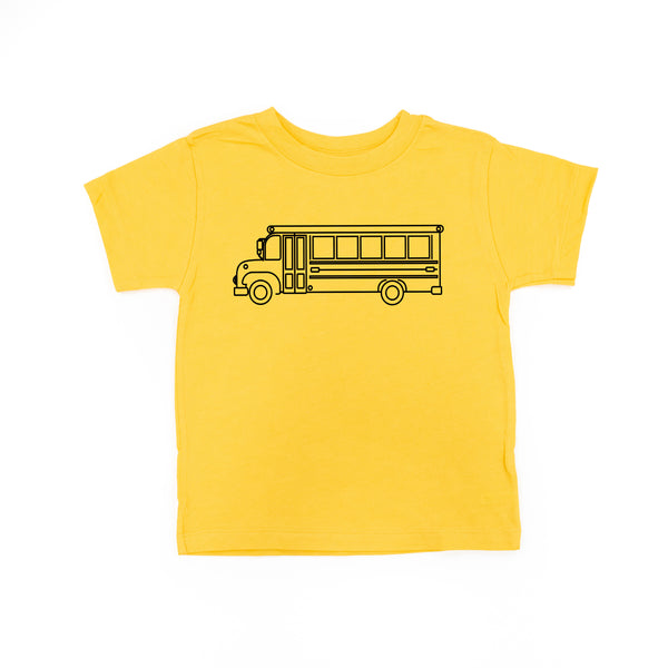 SCHOOL BUS - Minimalist Design - Short Sleeve Child Shirt