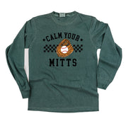 Calm Your Mitts - LONG SLEEVE Comfort Colors Tee Little Mama Shirt Shop