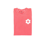 Melting Motherhood - YOU'RE DOING GREAT, MAMA - (w/ Simple Flower Smiley) - SHORT SLEEVE COMFORT COLORS TEE Little Mama Shirt Shop