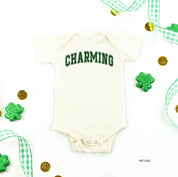 Charming - Varsity Outline - Infant Bodysuit/Tee Little Mama Shirt Shop