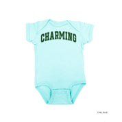 Charming - Varsity Outline - Infant Bodysuit/Tee Little Mama Shirt Shop