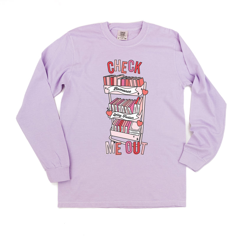 Check Me Out - LONG SLEEVE COMFORT COLORS TEE