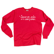 Cheer Up, Dude. It's Christmas. - LONG SLEEVE Comfort Colors Tee Little Mama Shirt Shop