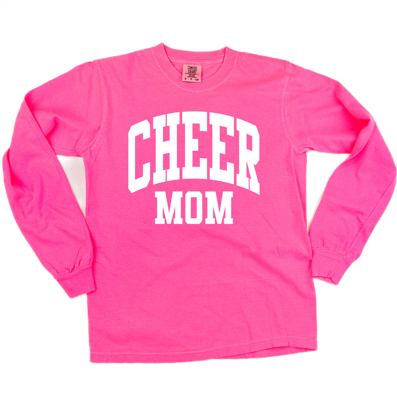 Varsity Style - CHEER MOM - LONG SLEEVE COMFORT COLORS TEE