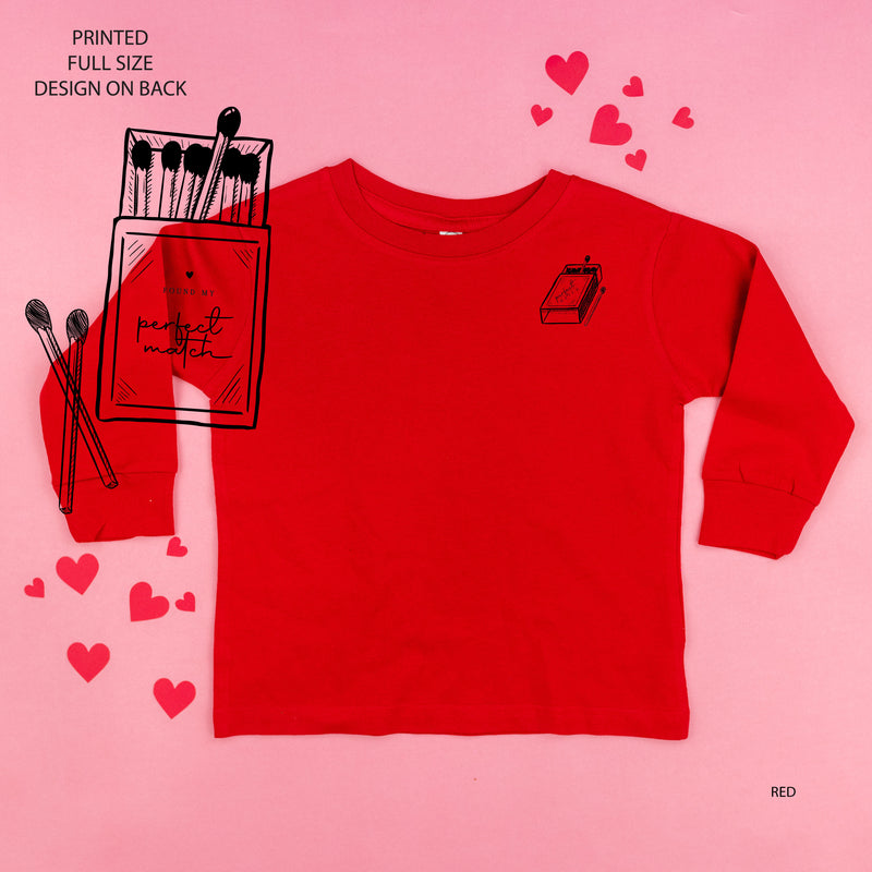 Found My Perfect Match (pf&b) - Child LONG SLEEVE Tee