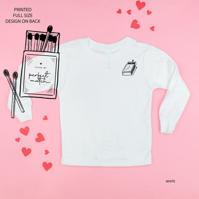 Found My Perfect Match (pf&b) - Child LONG SLEEVE Tee