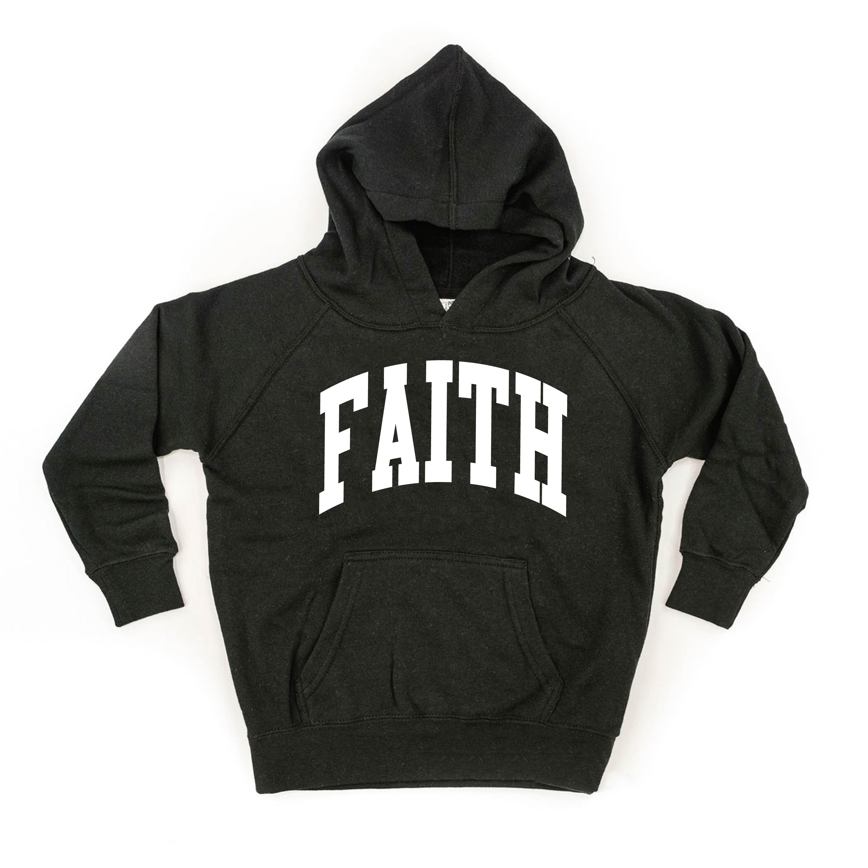 Arched Faith - Child HOODIE Little Mama Shirt Shop LLC