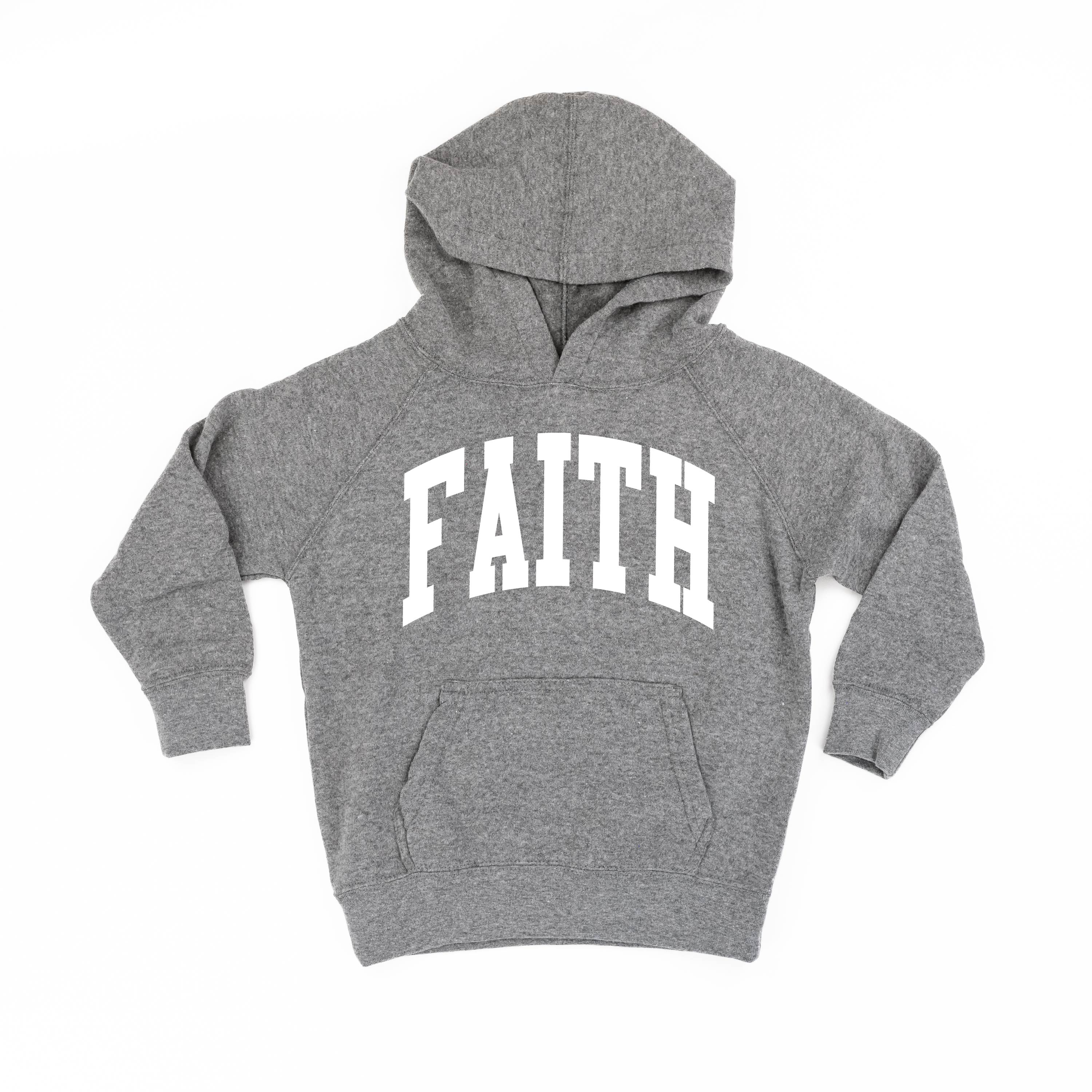 Arched Faith - Child HOODIE Little Mama Shirt Shop LLC