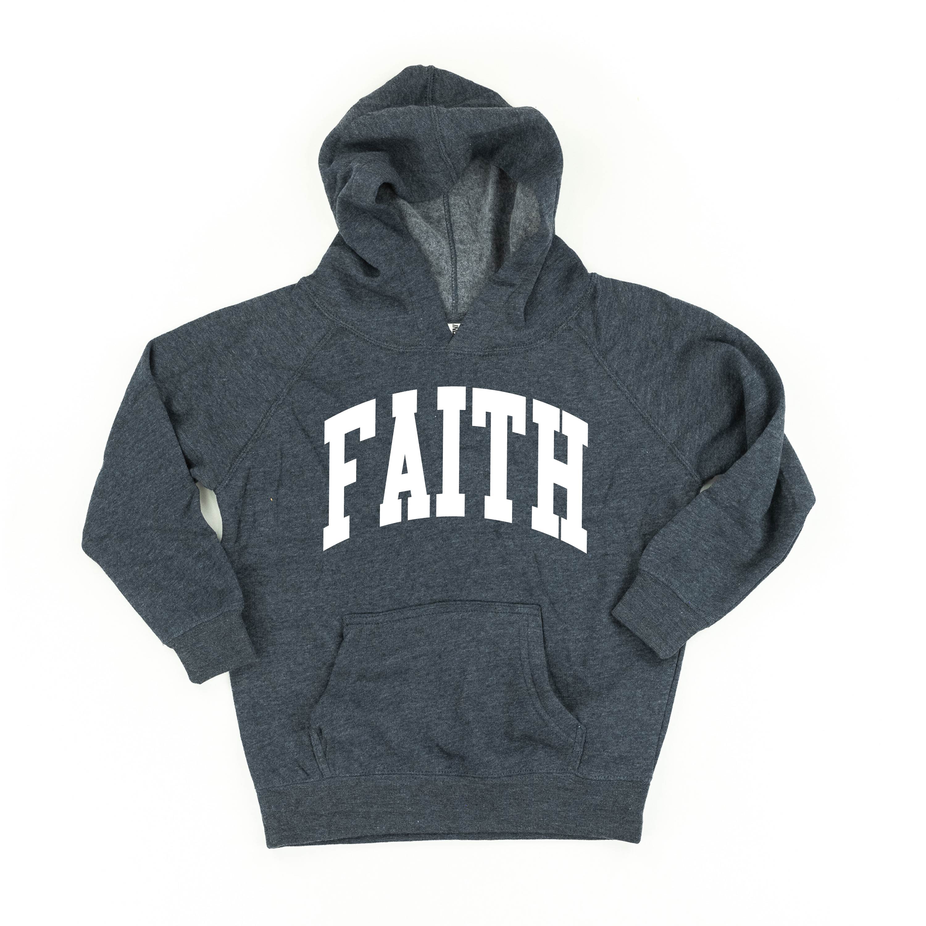 Arched Faith - Child HOODIE Little Mama Shirt Shop LLC